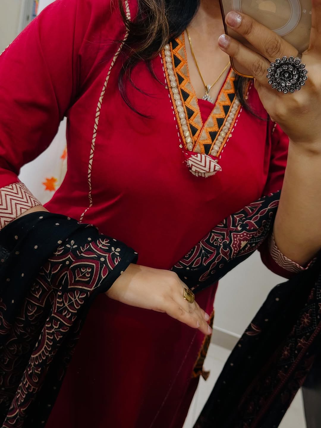 Designer Heavy Embroidered Suit Set with Dupatta