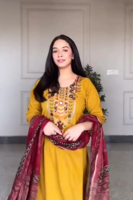 Premium Heavy Embroidered Suit Set with Dupatta