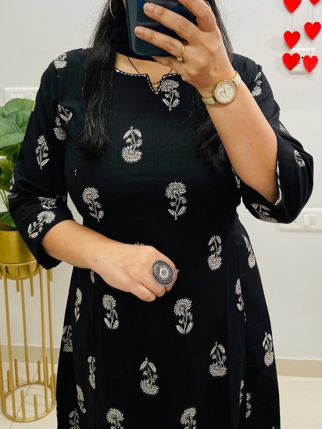 Elegant Printed Suit Set with Dupatta