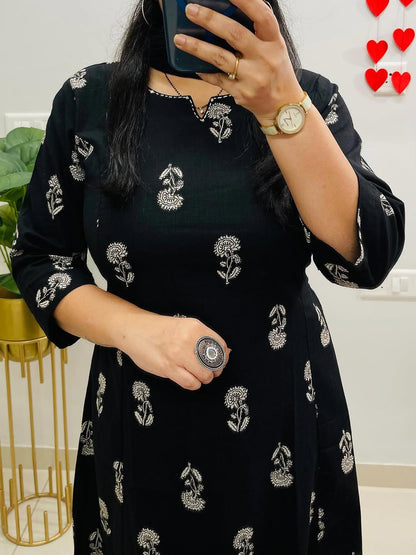 Elegant Printed Suit Set with Dupatta