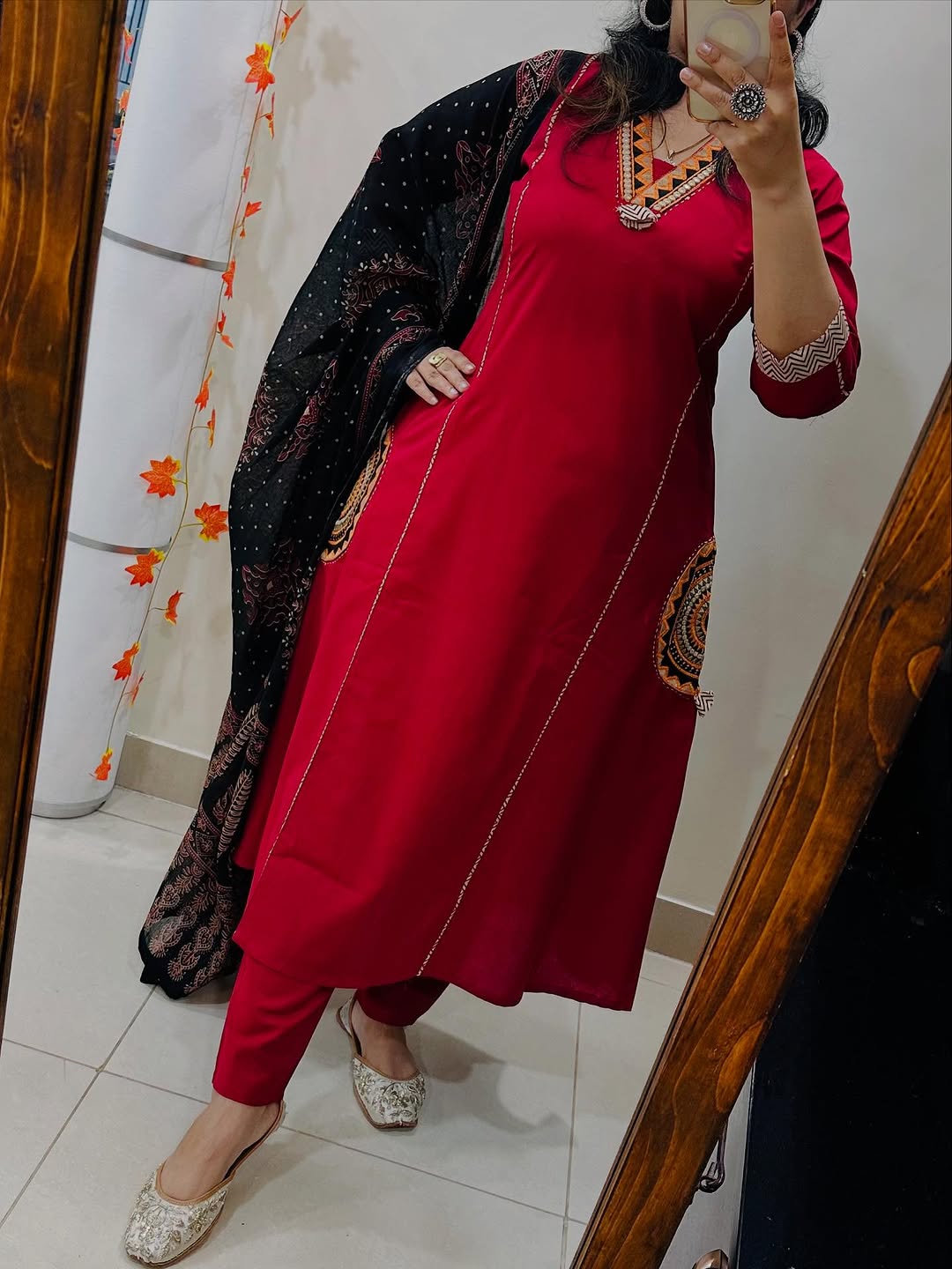 Designer Heavy Embroidered Suit Set with Dupatta