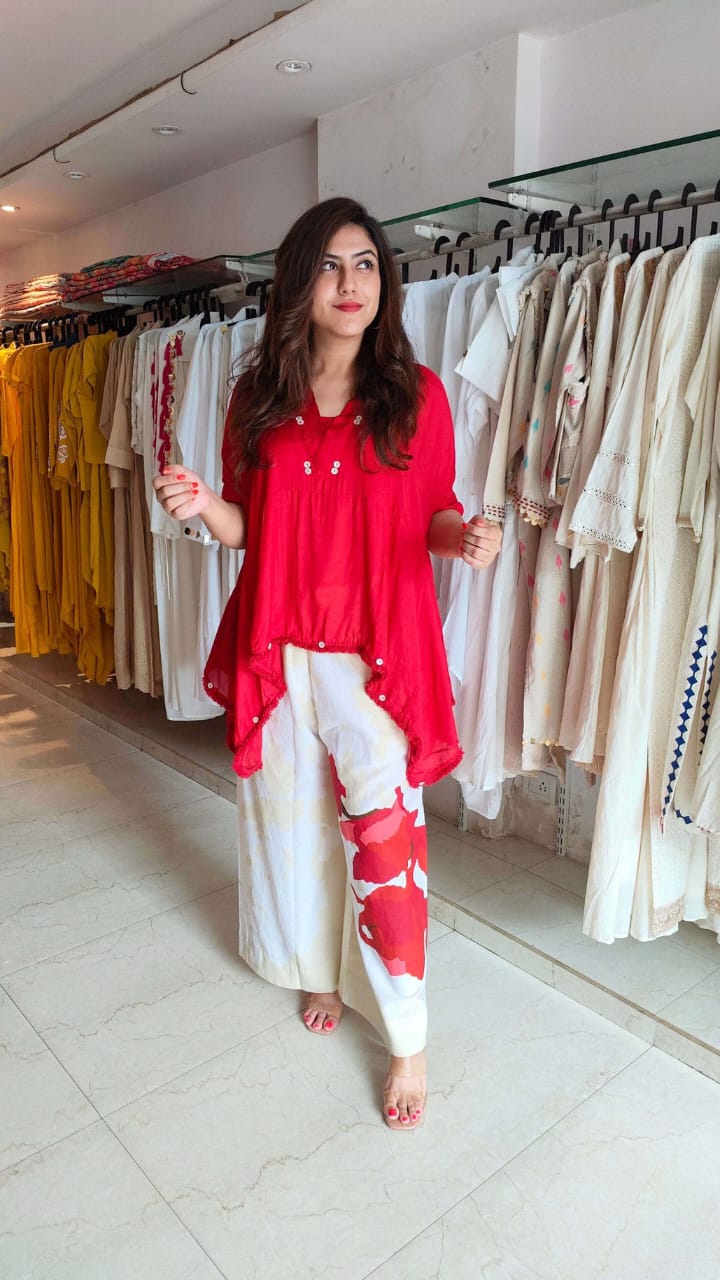 Premium Trendy Embroidered Co-ord Set