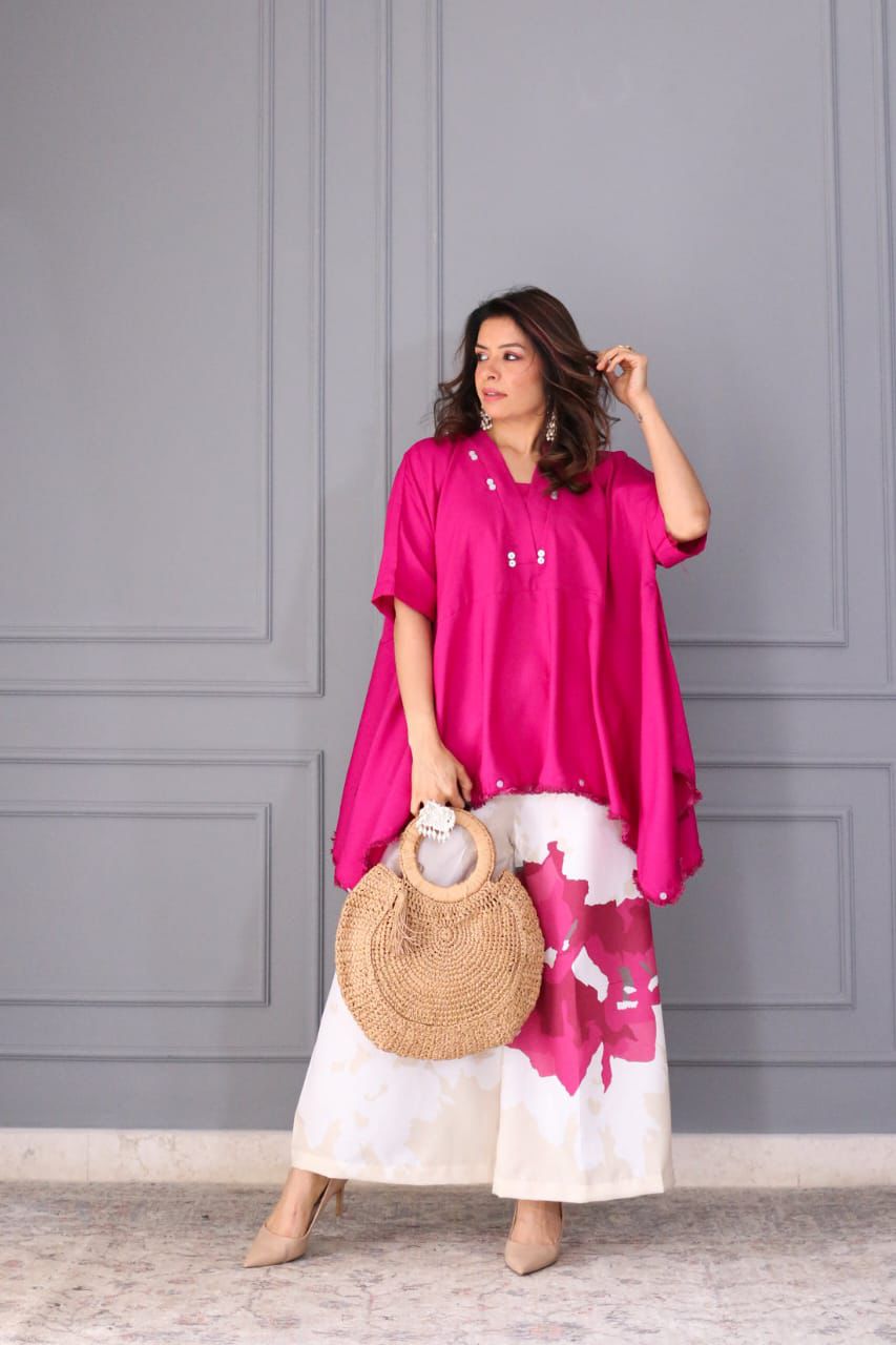 Premium Trendy Embroidered Co-ord Set