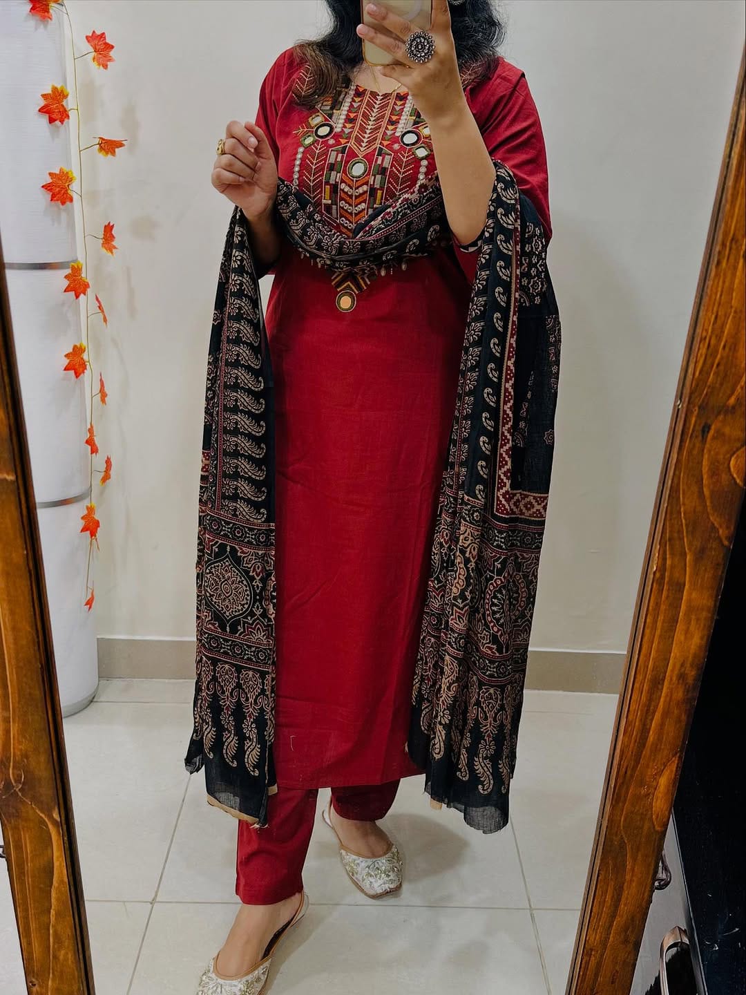 Premium Heavy Embroidered Suit Set with Dupatta