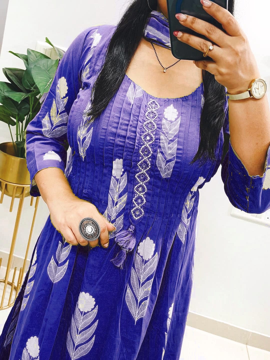 Beautiful Embroidered Suit Set with Dupatta