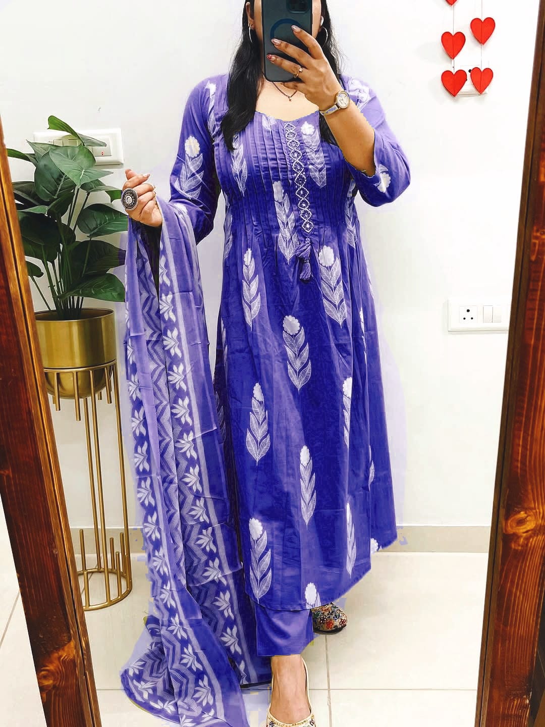 Beautiful Embroidered Suit Set with Dupatta