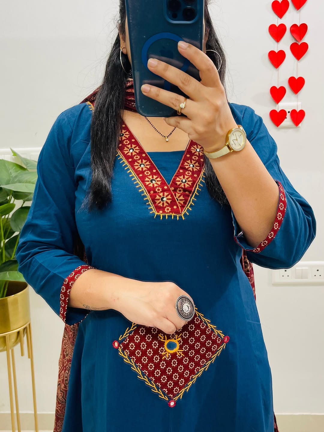 Premium Elegant Embroidered Suit Set with Dupatta