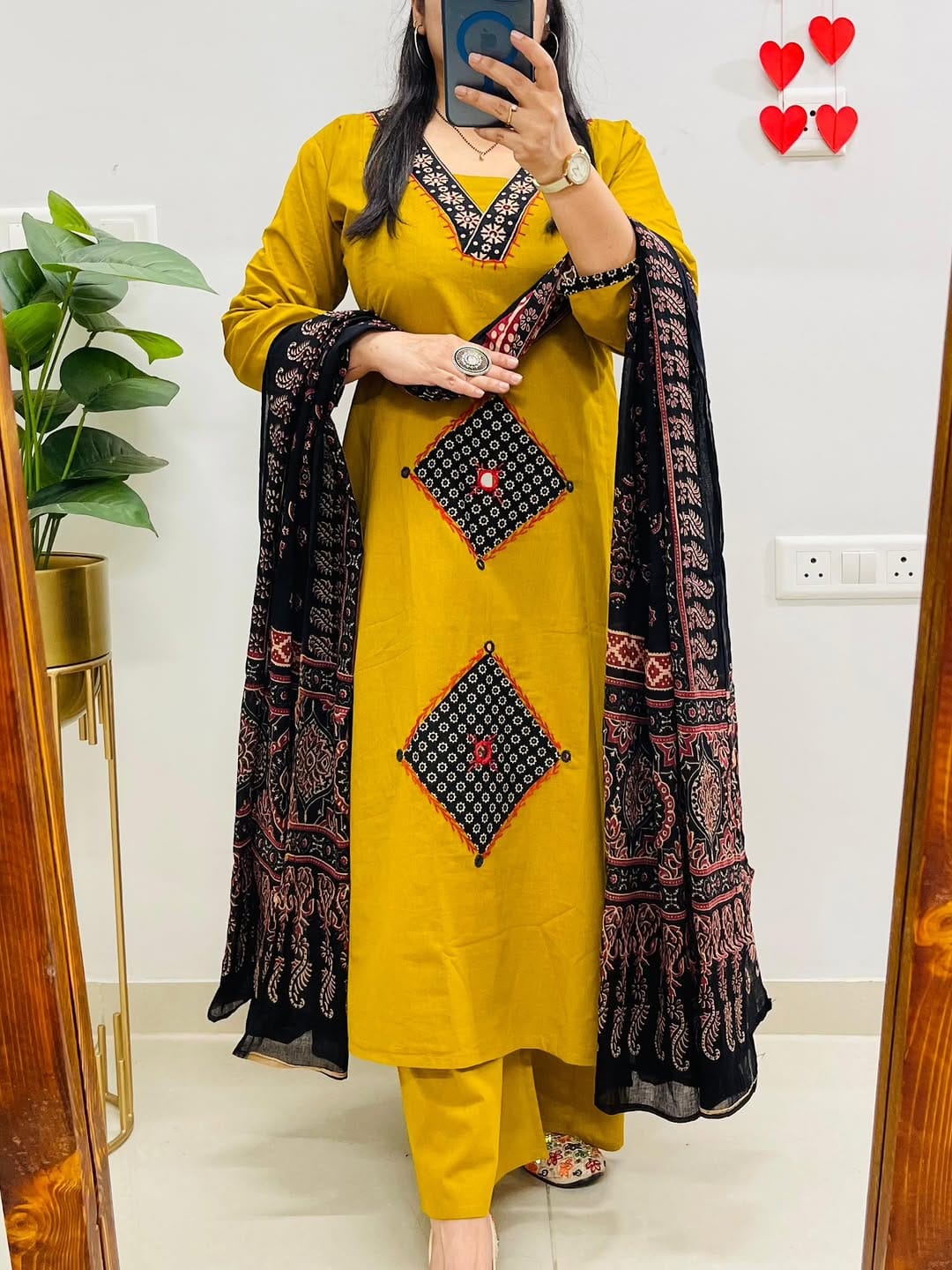 Premium Elegant Embroidered Suit Set with Dupatta